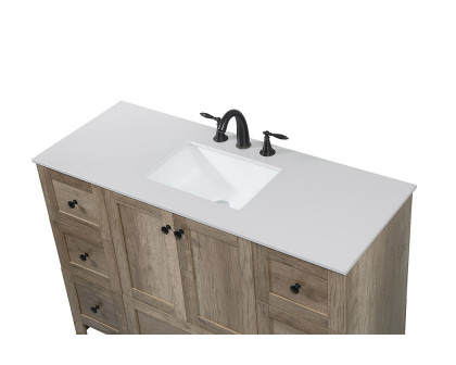 Elegant Bathroom Vanity - Natural Oak (VF2848NT)