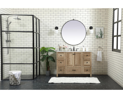 Elegant Bathroom Vanity - Natural Oak (VF2848NT)