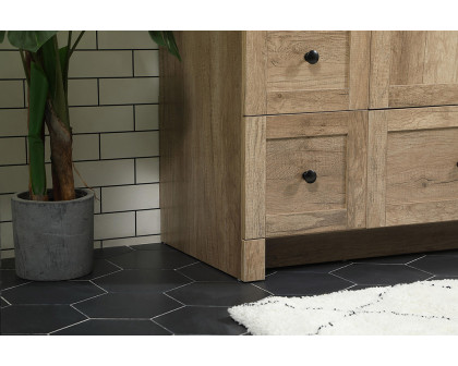 Elegant Bathroom Vanity - Natural Oak (VF2848NT-BS)