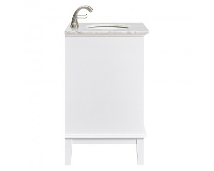 Elegant Bathroom Vanity - White (VF30124WH)