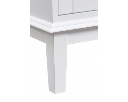 Elegant Bathroom Vanity - White (VF30124WH)