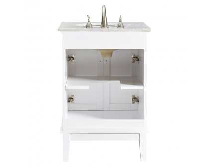 Elegant Bathroom Vanity - White (VF30124WH)