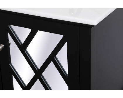 Elegant Bathroom Vanity - Black, L 21" (VF30221BK)