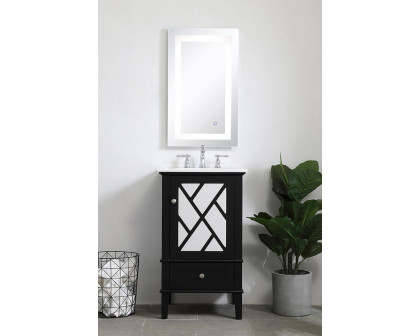 Elegant Bathroom Vanity - Black, L 21" (VF30221BK)