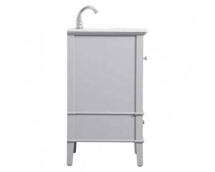 Elegant Bathroom Vanity - Gray, L 21" (VF30221GR)