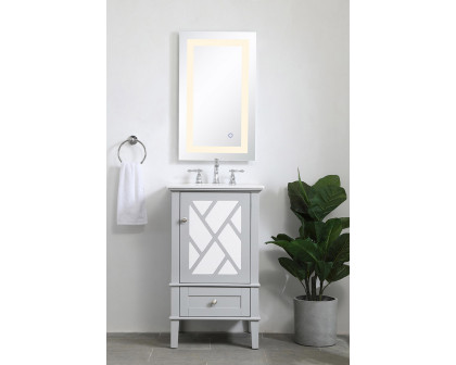 Elegant Bathroom Vanity - Gray, L 21" (VF30221GR)