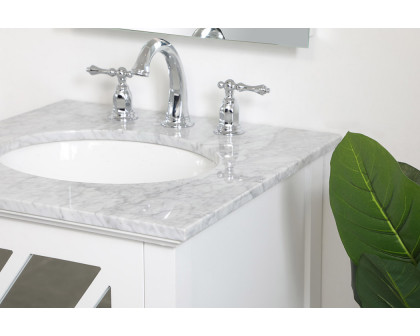 Elegant Bathroom Vanity - White, L 21" (VF30221WH)