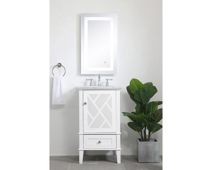 Elegant Bathroom Vanity - White, L 21" (VF30221WH)