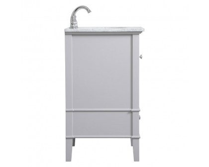 Elegant Bathroom Vanity - Gray, L 24" (VF30224GR)