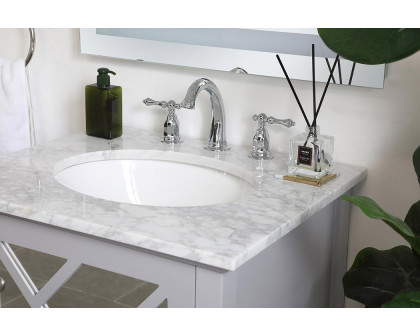 Elegant Bathroom Vanity - Gray, L 24" (VF30224GR)