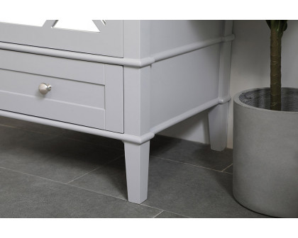 Elegant Bathroom Vanity - Gray, L 24" (VF30224GR)