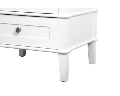 Elegant Bathroom Vanity - White, L 24" (VF30224WH)