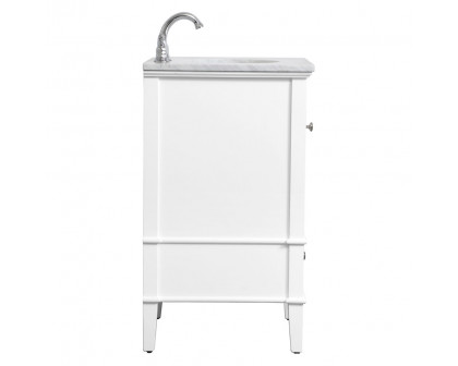 Elegant Bathroom Vanity - White, L 24" (VF30224WH)