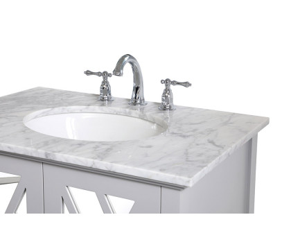 Elegant Bathroom Vanity - Gray, L 30" (VF30230GR)