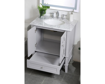 Elegant Bathroom Vanity - Gray, L 30" (VF30230GR)