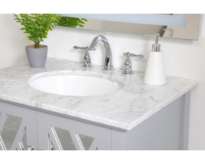 Elegant Bathroom Vanity - Gray, L 30" (VF30230GR)