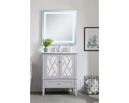 Elegant Bathroom Vanity - Gray, L 30" (VF30230GR)