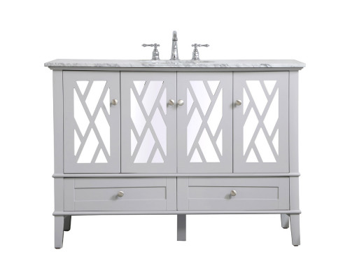 Elegant Bathroom Vanity - Gray (VF30248GR)