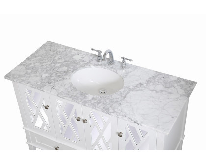 Elegant Bathroom Vanity - White (VF30248WH)