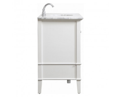 Elegant Bathroom Vanity - White (VF30248WH)