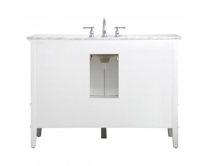 Elegant Bathroom Vanity - White (VF30248WH)