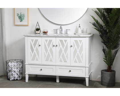 Elegant Bathroom Vanity - White (VF30248WH)