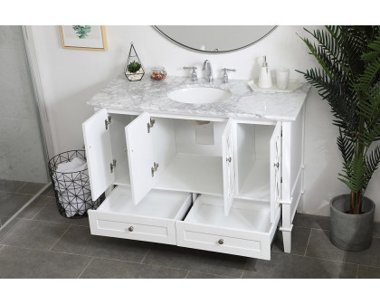 Elegant Bathroom Vanity - White (VF30248WH)