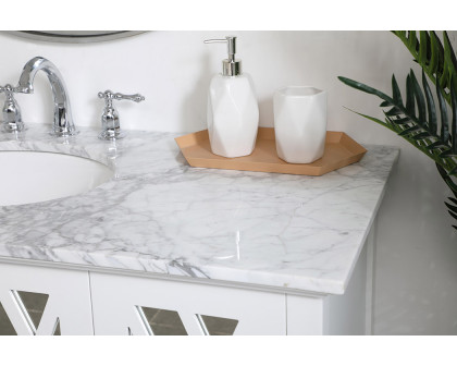 Elegant Bathroom Vanity - White (VF30248WH)