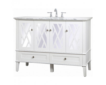 Elegant Bathroom Vanity - White (VF30248WH)