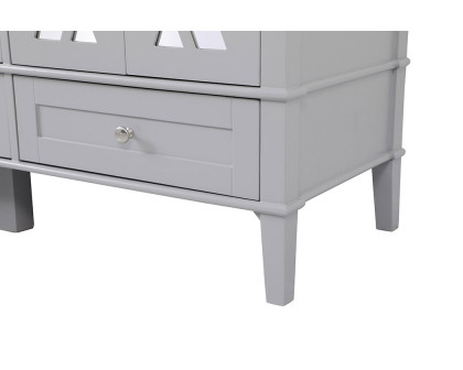 Elegant Bathroom Vanity - Gray, L 60" (VF30260DGR)