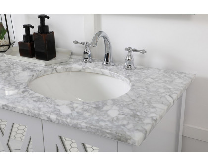 Elegant Bathroom Vanity - Gray, L 60" (VF30260DGR)