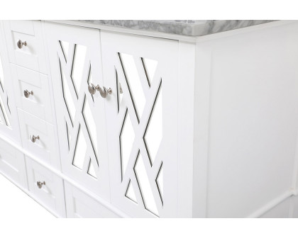 Elegant Bathroom Vanity - White, L 60" (VF30260DWH)