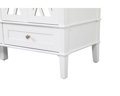 Elegant Bathroom Vanity - White, L 60" (VF30260DWH)