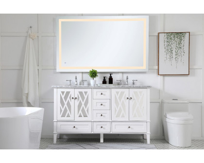 Elegant Bathroom Vanity - White, L 60" (VF30260DWH)