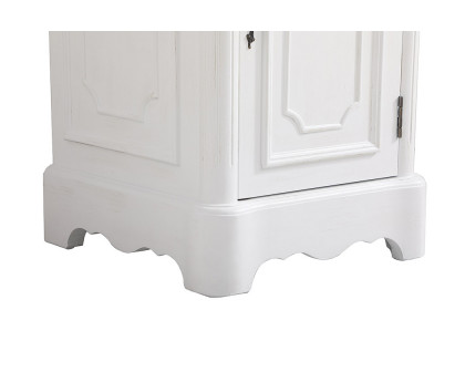 Elegant Bathroom Vanity - Antique White, L 19" (VF30419AW)