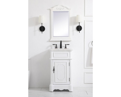 Elegant Bathroom Vanity - Antique White, L 19" (VF30419AW)