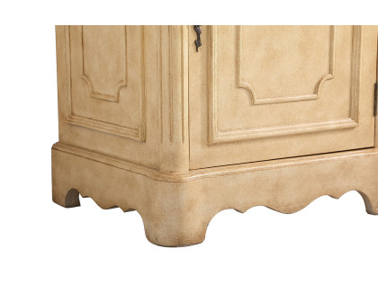 Elegant Bathroom Vanity - Antique Beige, L 24" (VF30424AB)