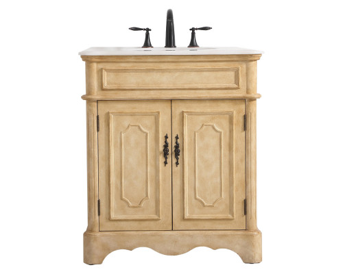 Elegant Bathroom Vanity - Antique Beige (VF30430AB)