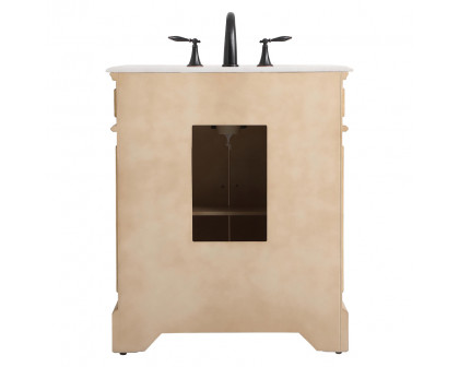 Elegant Bathroom Vanity - Antique Beige (VF30430AB)