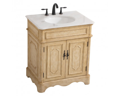 Elegant Bathroom Vanity - Antique Beige (VF30430AB)