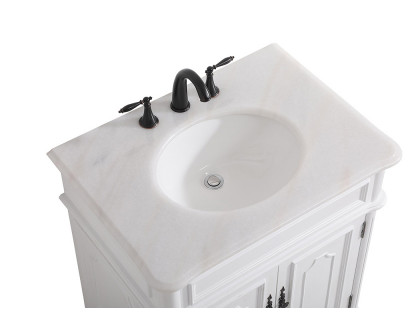 Elegant Bathroom Vanity - Antique White (VF30430AW)