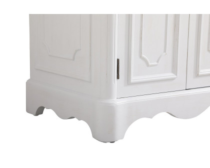 Elegant Bathroom Vanity - Antique White (VF30430AW)