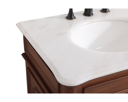 Elegant Bathroom Vanity - Teak (VF30430TK)