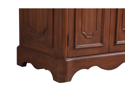 Elegant Bathroom Vanity - Teak (VF30430TK)