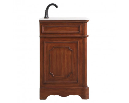 Elegant Bathroom Vanity - Teak (VF30430TK)