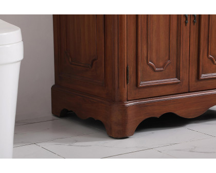 Elegant Bathroom Vanity - Teak (VF30430TK)