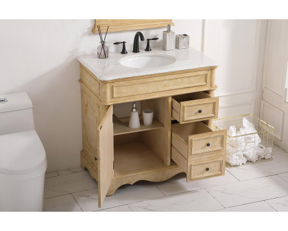 Elegant Bathroom Vanity - Antique Beige (VF30436AB)