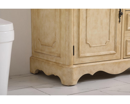 Elegant Bathroom Vanity - Antique Beige (VF30436AB)