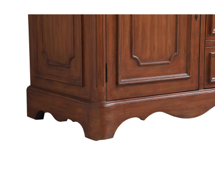 Elegant Bathroom Vanity - Teak (VF30436TK)