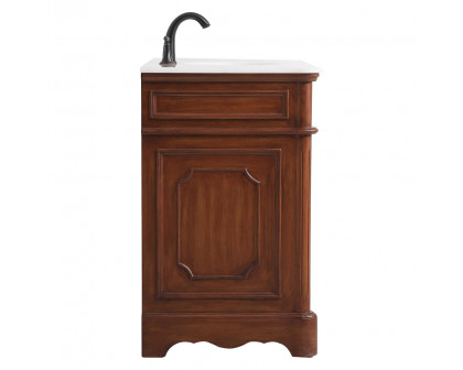 Elegant Bathroom Vanity - Teak (VF30442TK)